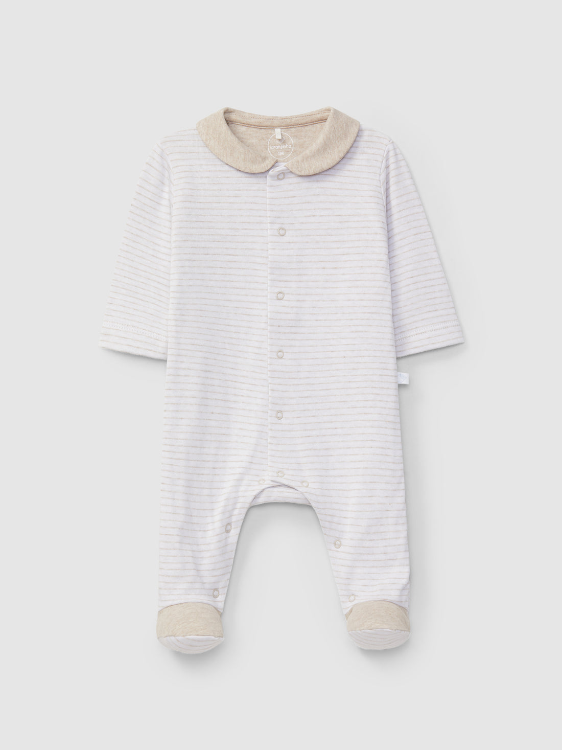 Babygrow Malha Dupla de Riscas
