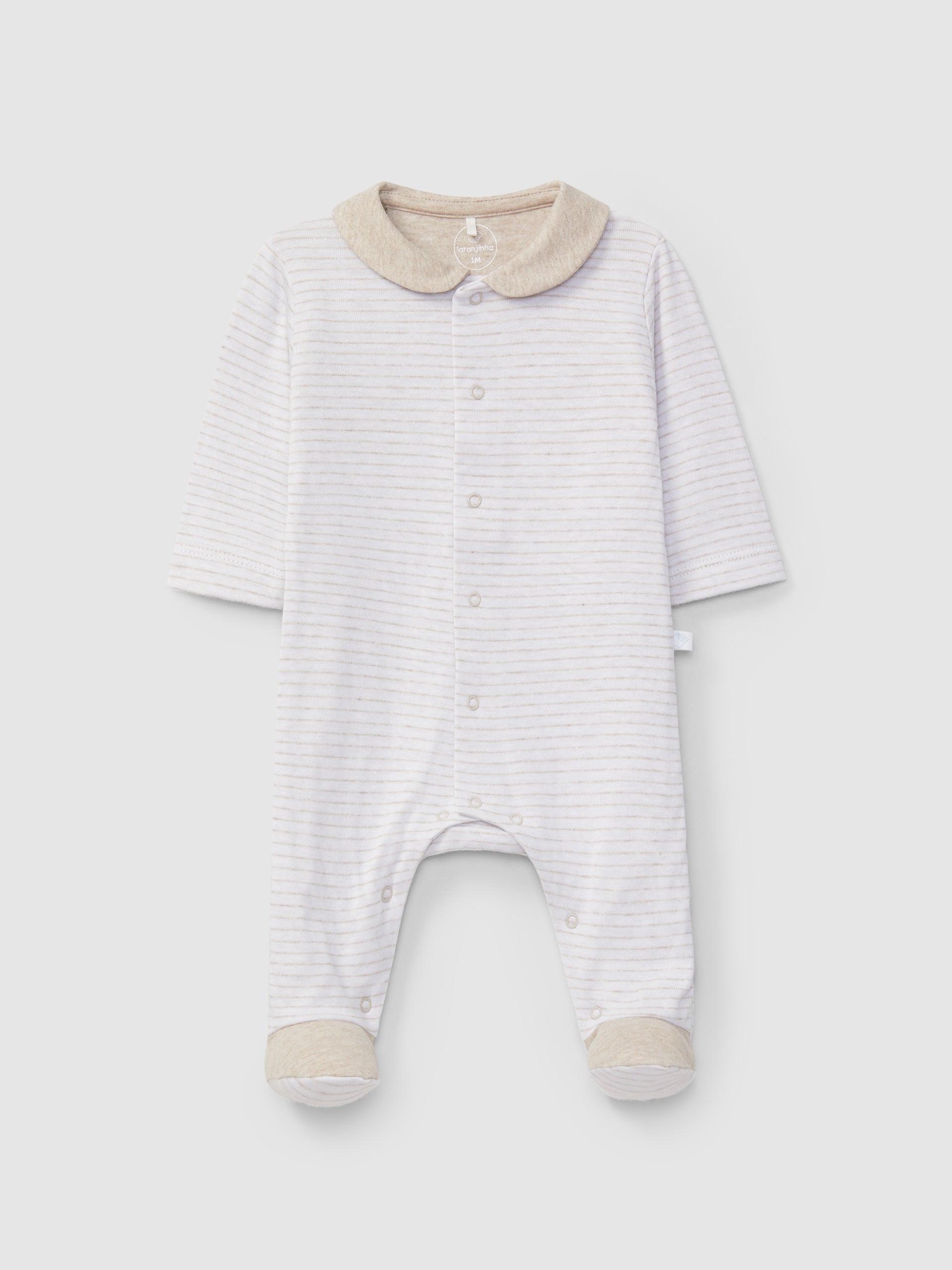 Babygrow Malha Dupla de Riscas