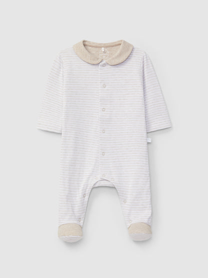 Babygrow Malha Dupla de Riscas