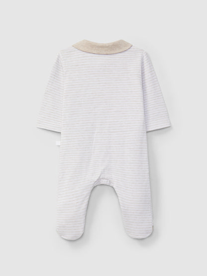 Babygrow Malha Dupla de Riscas