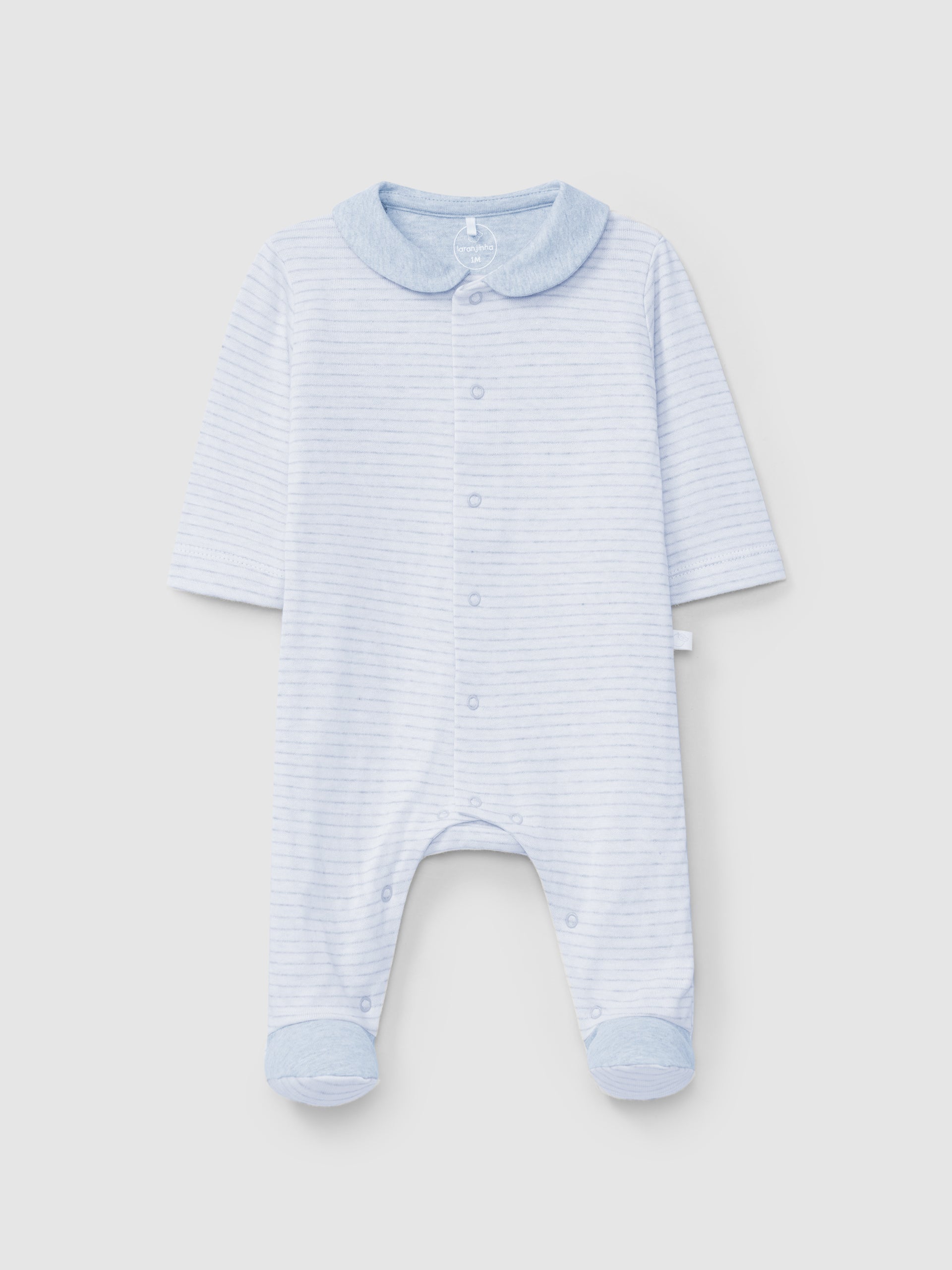 Babygrow Malha Dupla de Riscas