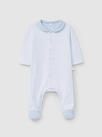 Babygrow Malha Dupla de Riscas