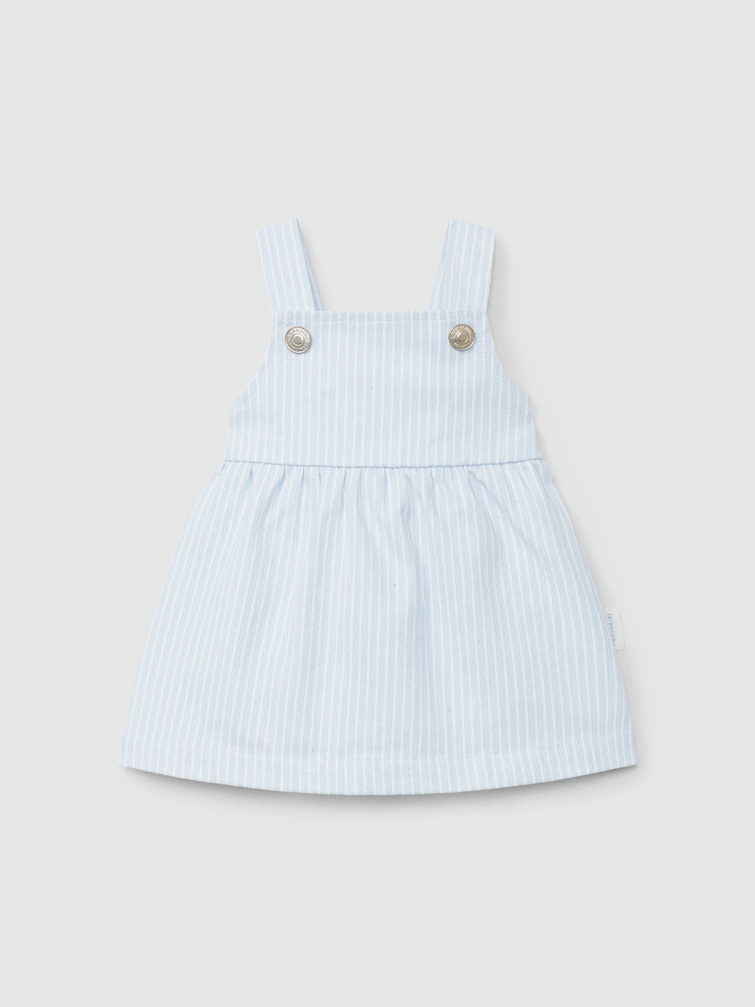 Saia de Peito Denim de Riscas