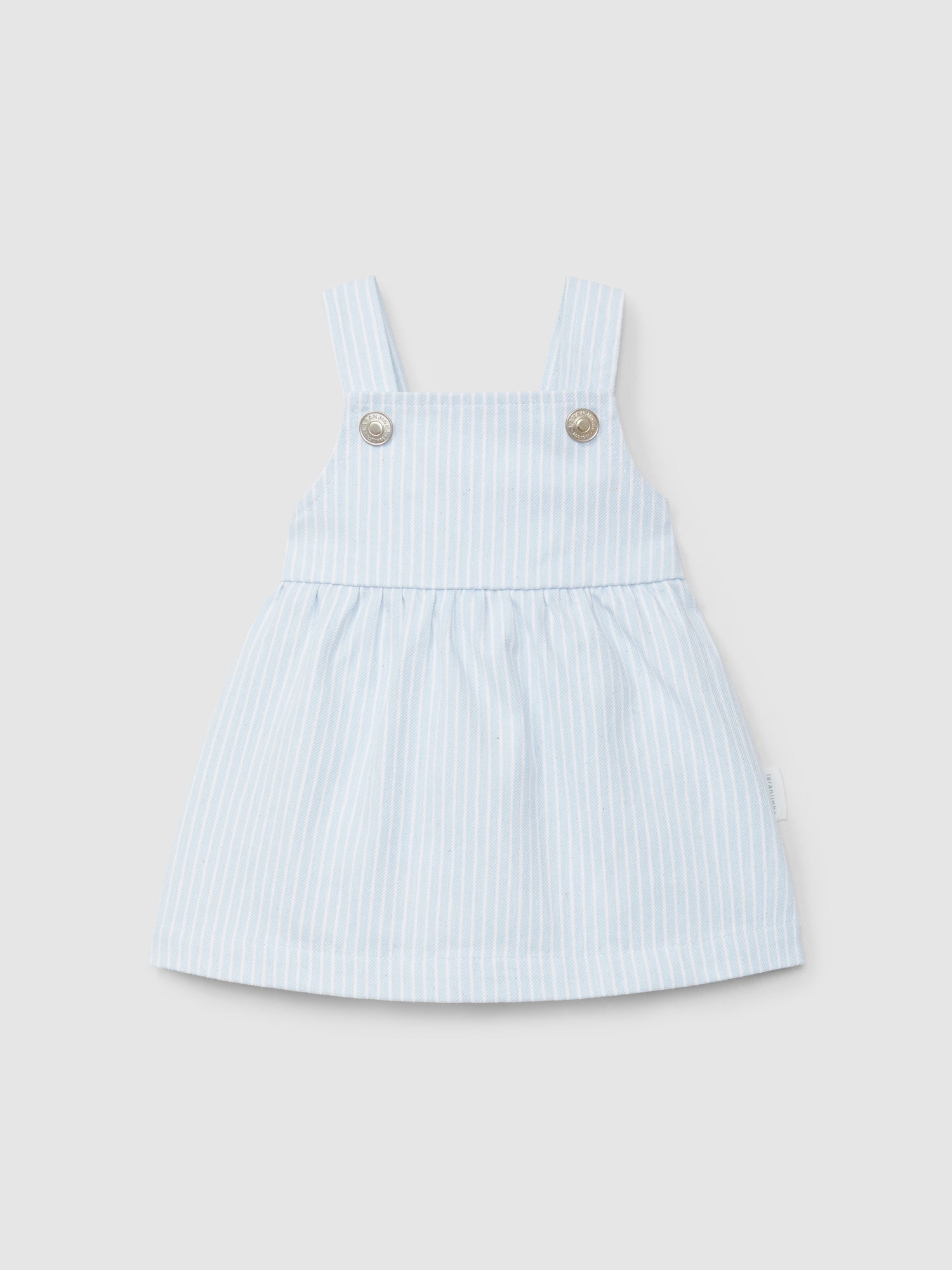 Saia de Peito Denim de Riscas