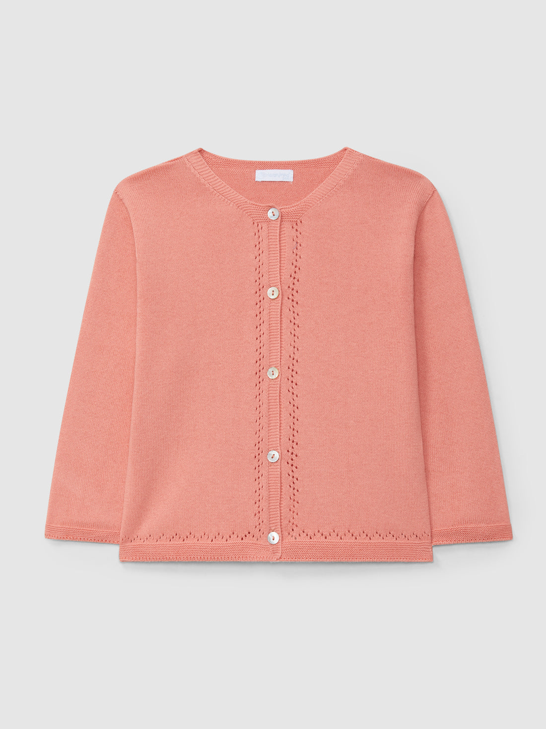 Knitted Jacket with Ajour