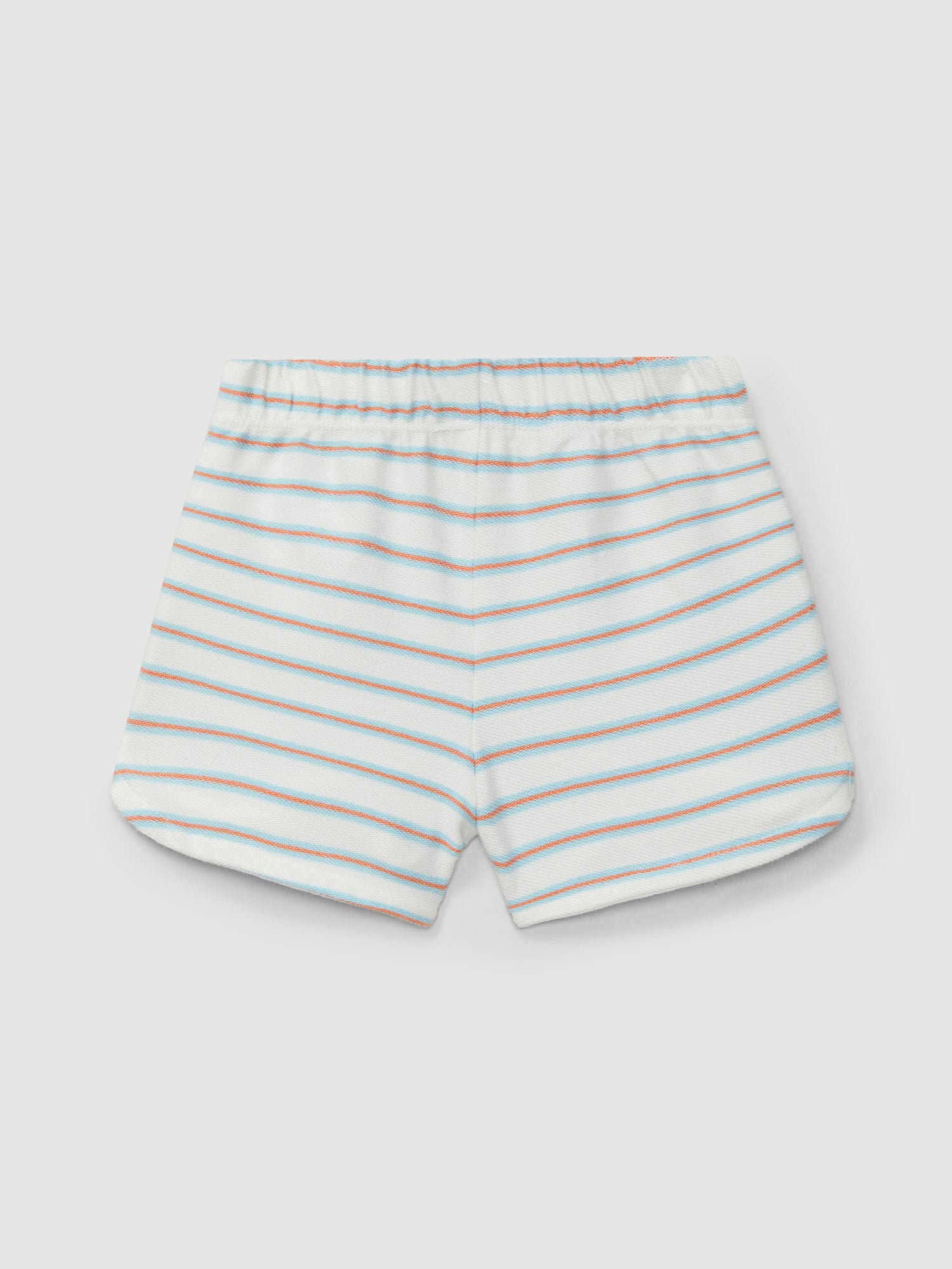 Calções Pull-up Felpa de Riscas Multicolor