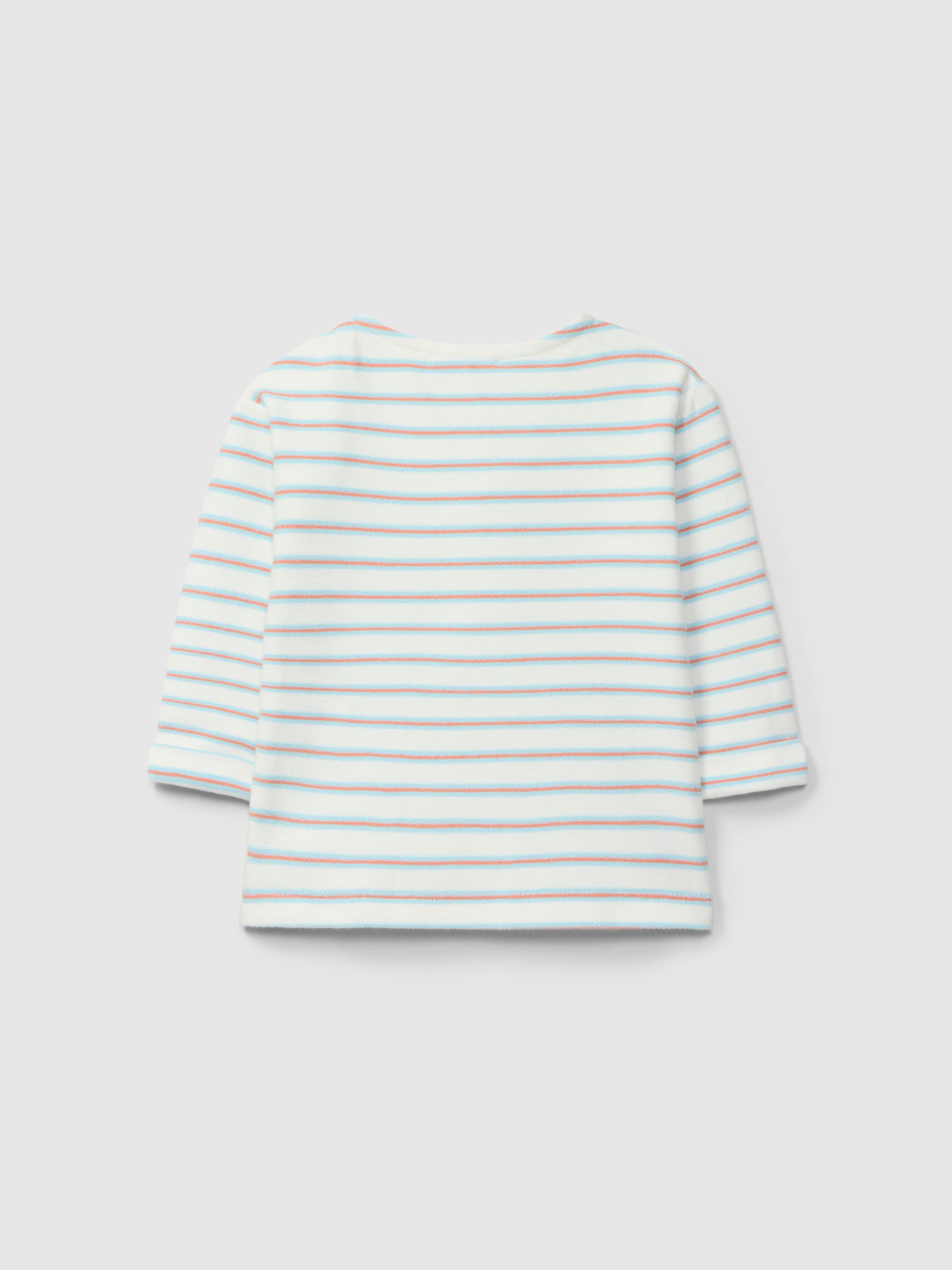 Longsleeve Felpa de Riscas Multicolor