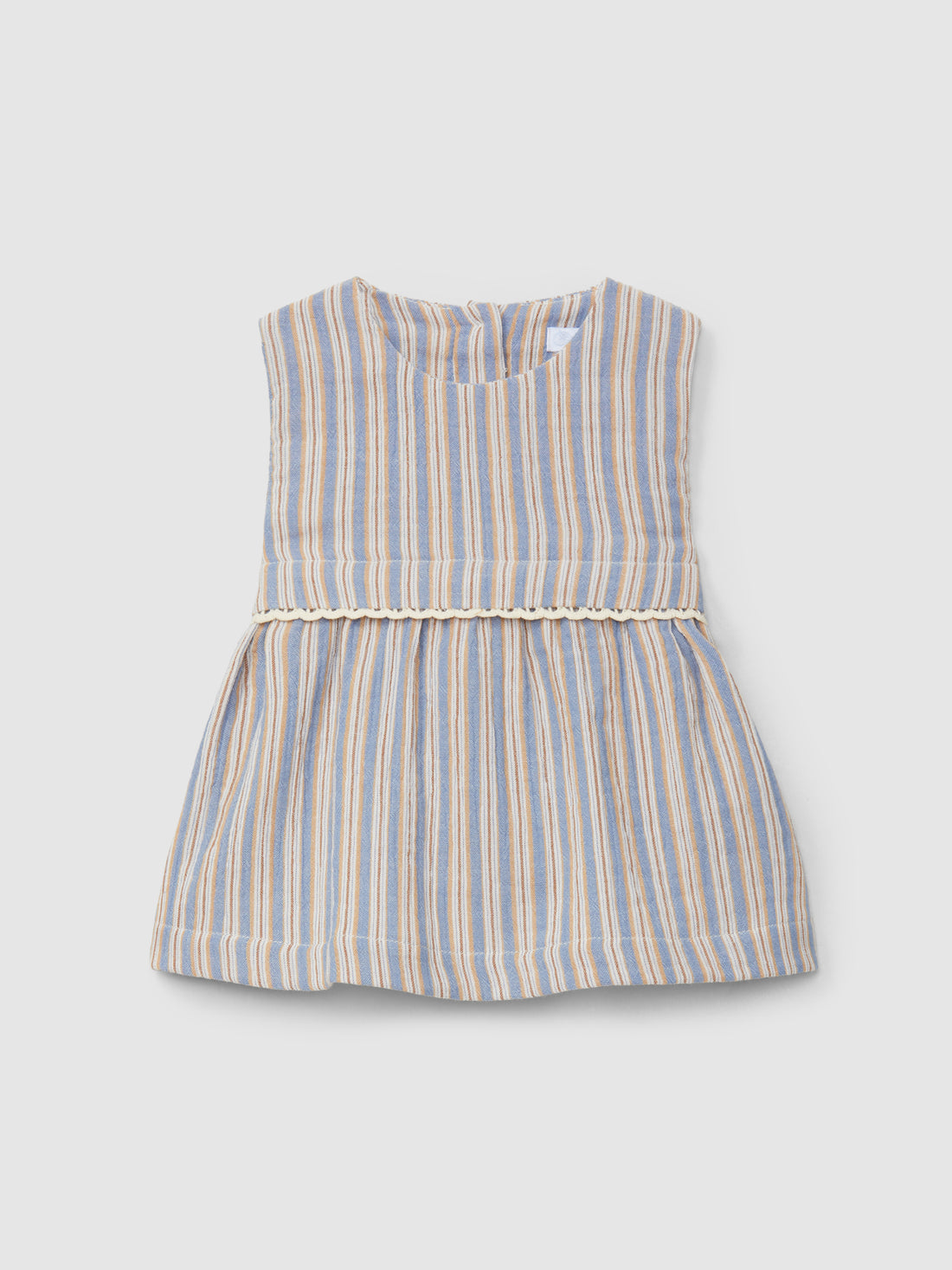 Vestido de Riscas Multicolor
