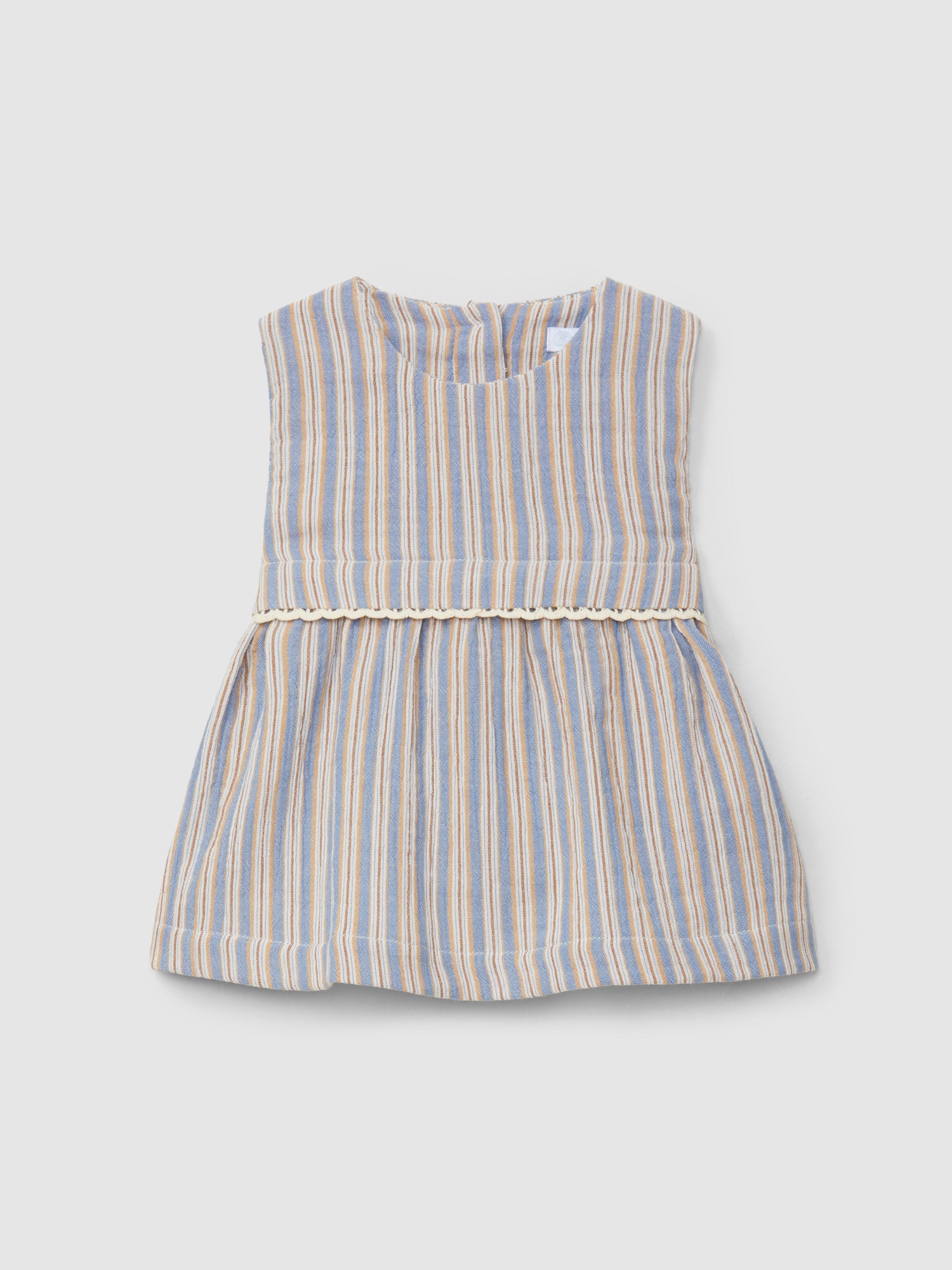 Vestido de Riscas Multicolor