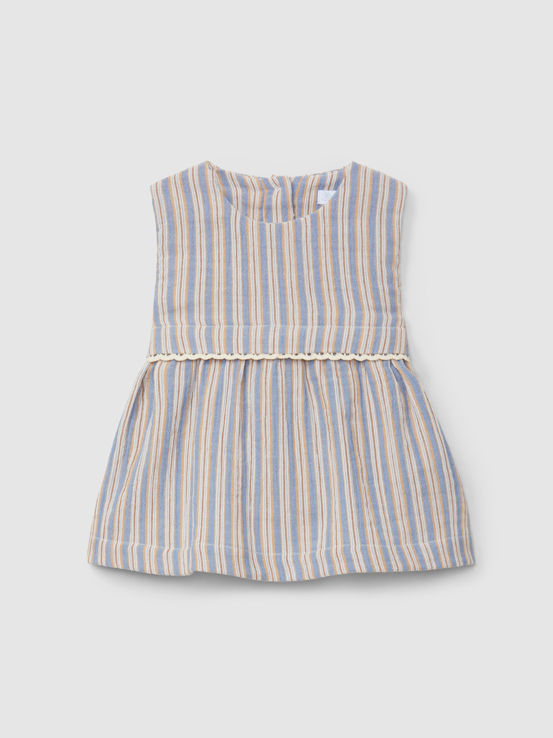 Vestido de Riscas Multicolor
