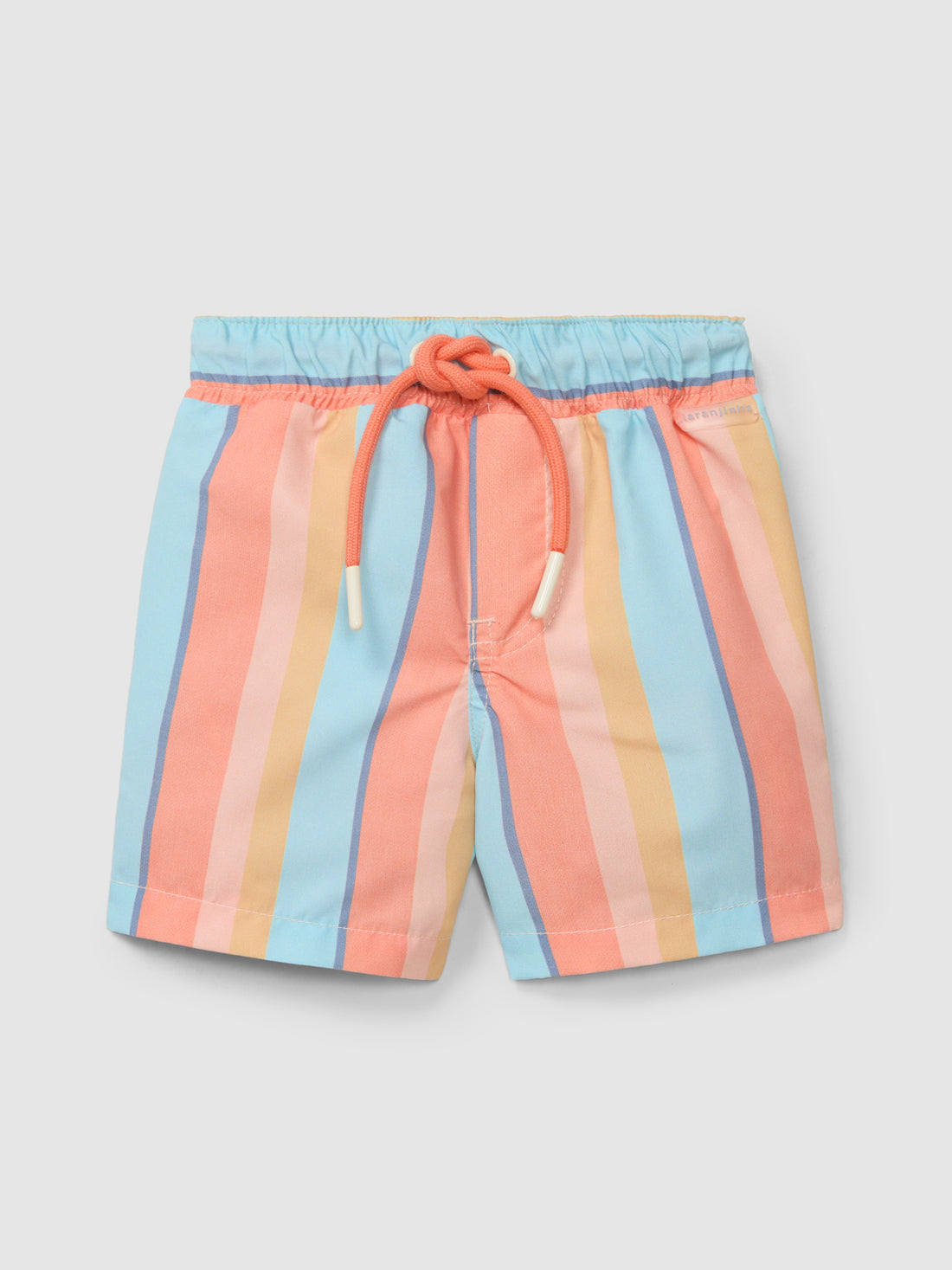 Calções de Banho Riscas Multicolor