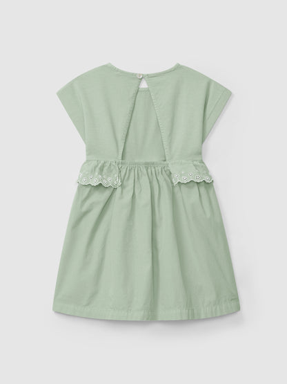 Vestido Folho Bordado Inglês