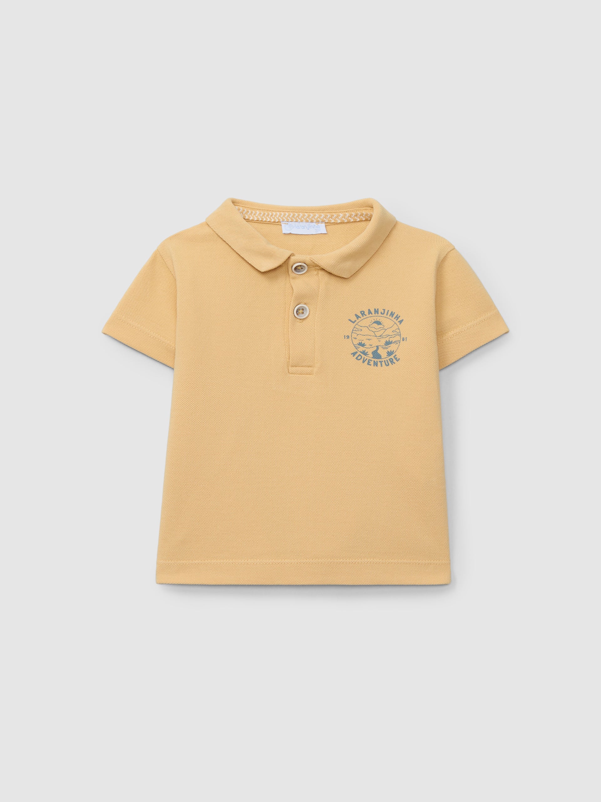 Polo Piqué &quot;Laranjinha Adventure&quot;