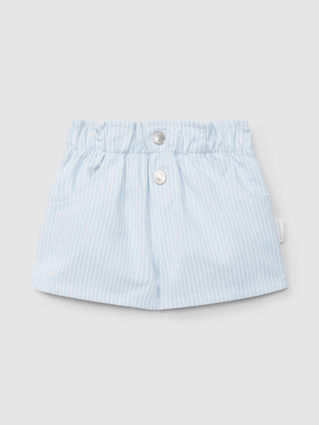 Calções Tecido Denim de Riscas