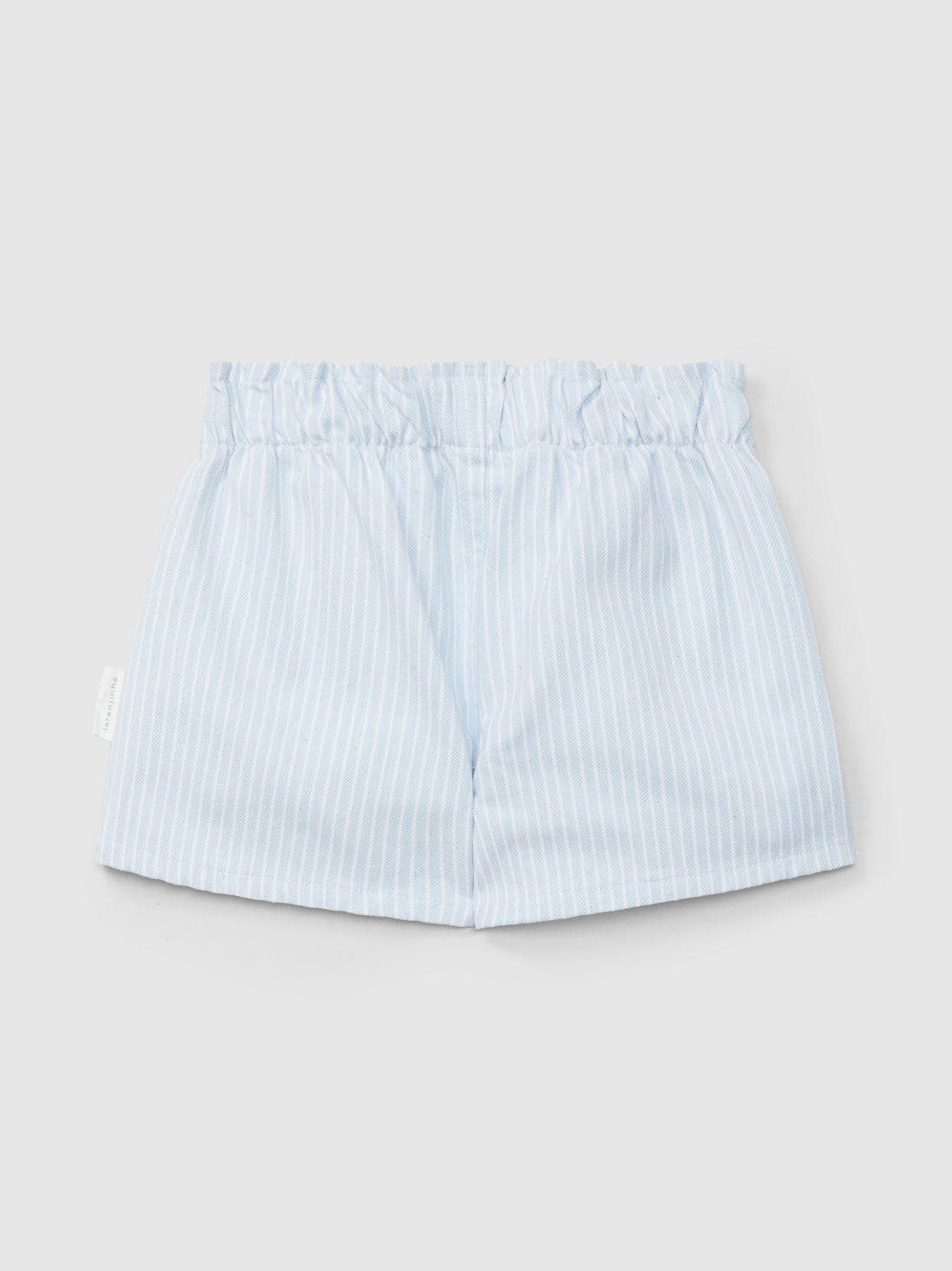 Calções Tecido Denim de Riscas