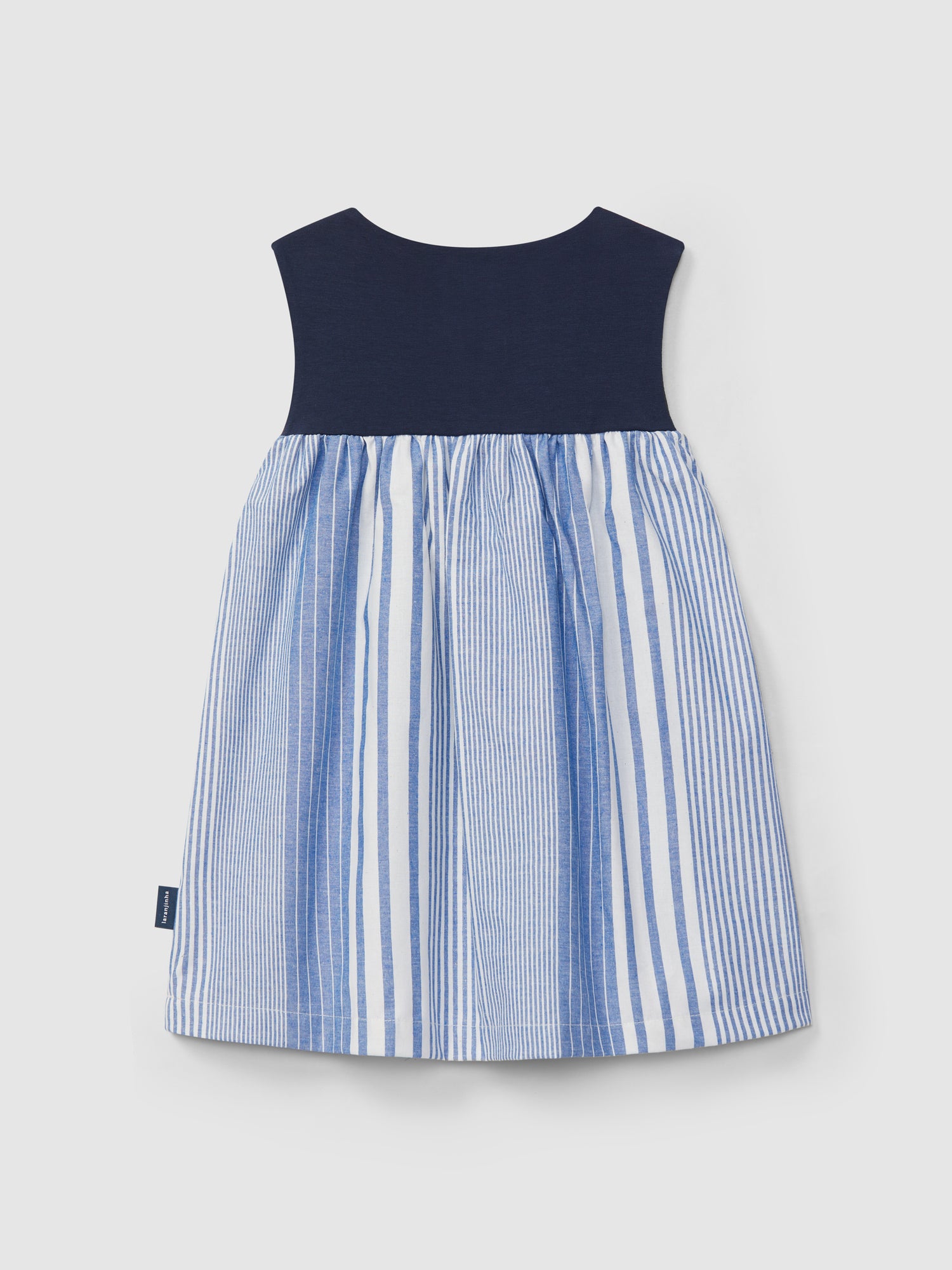 Vestido de Riscas Irregulares