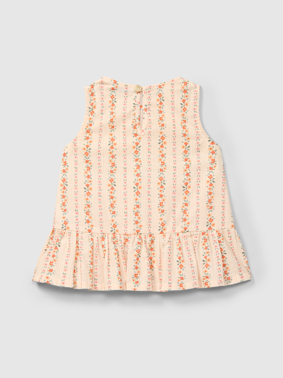 Top Micro-Vichy e Flores
