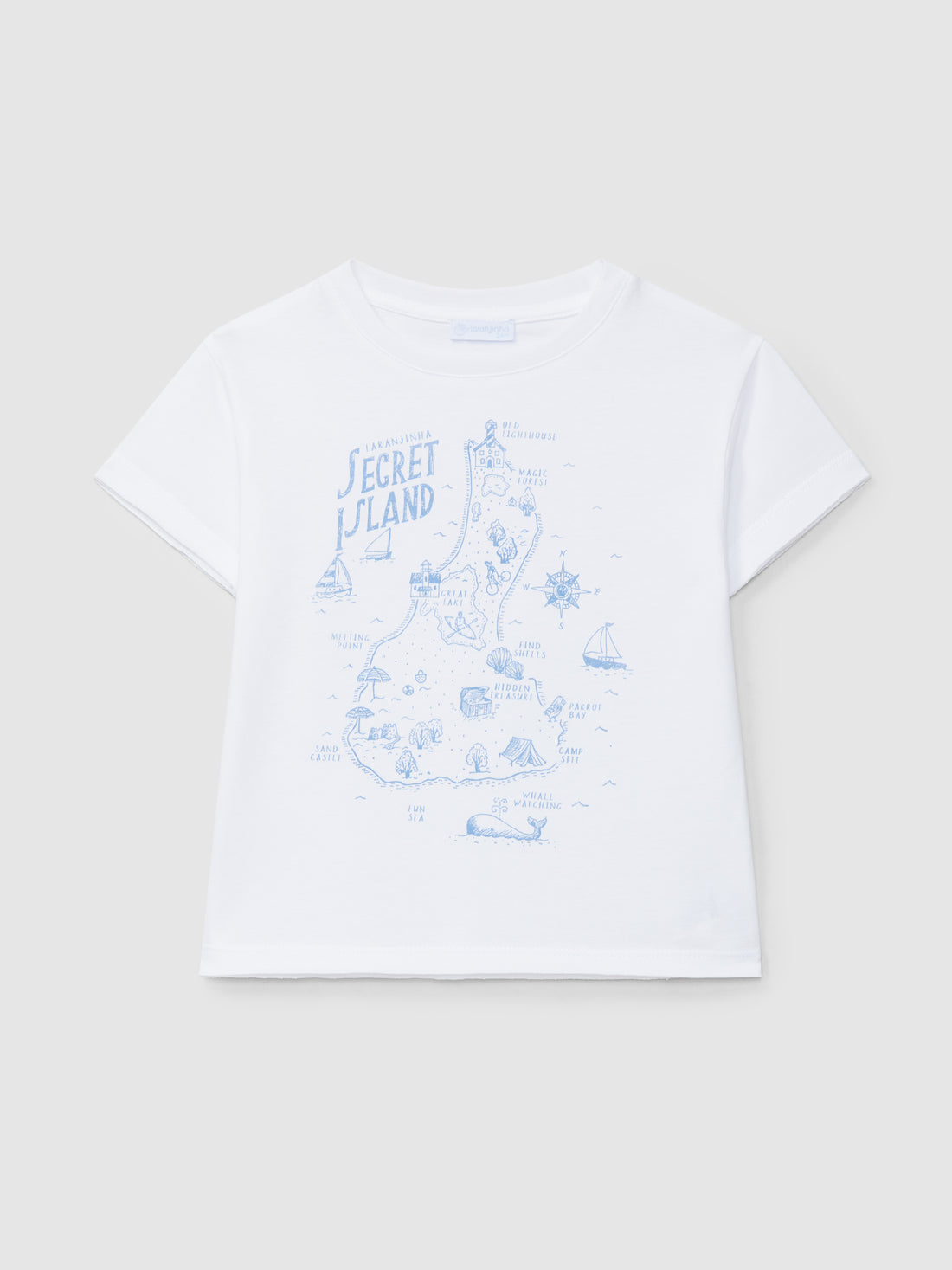 T-shirt Mapa &quot;Secret Island&quot;