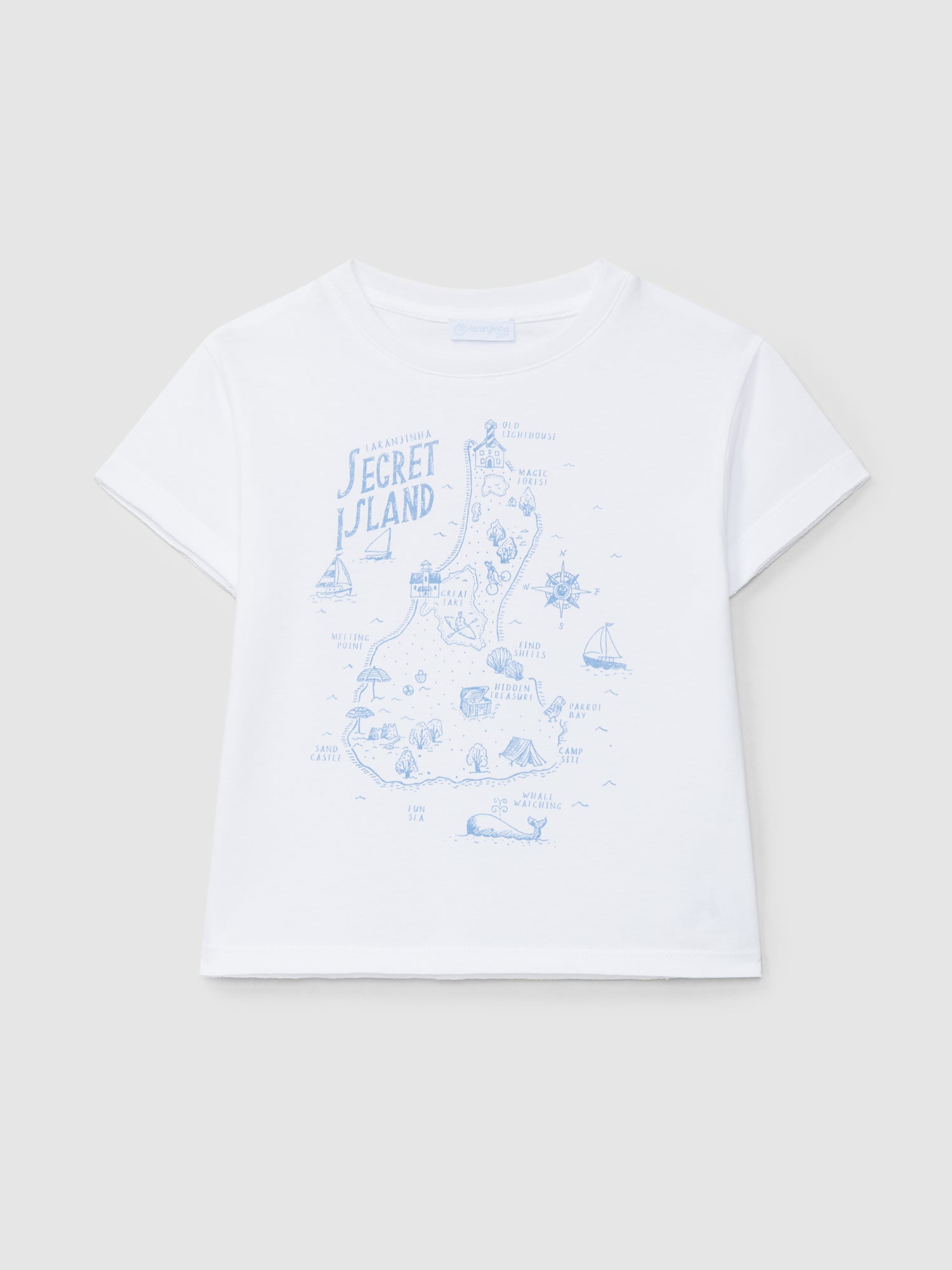 T-shirt Mapa &quot;Secret Island&quot;