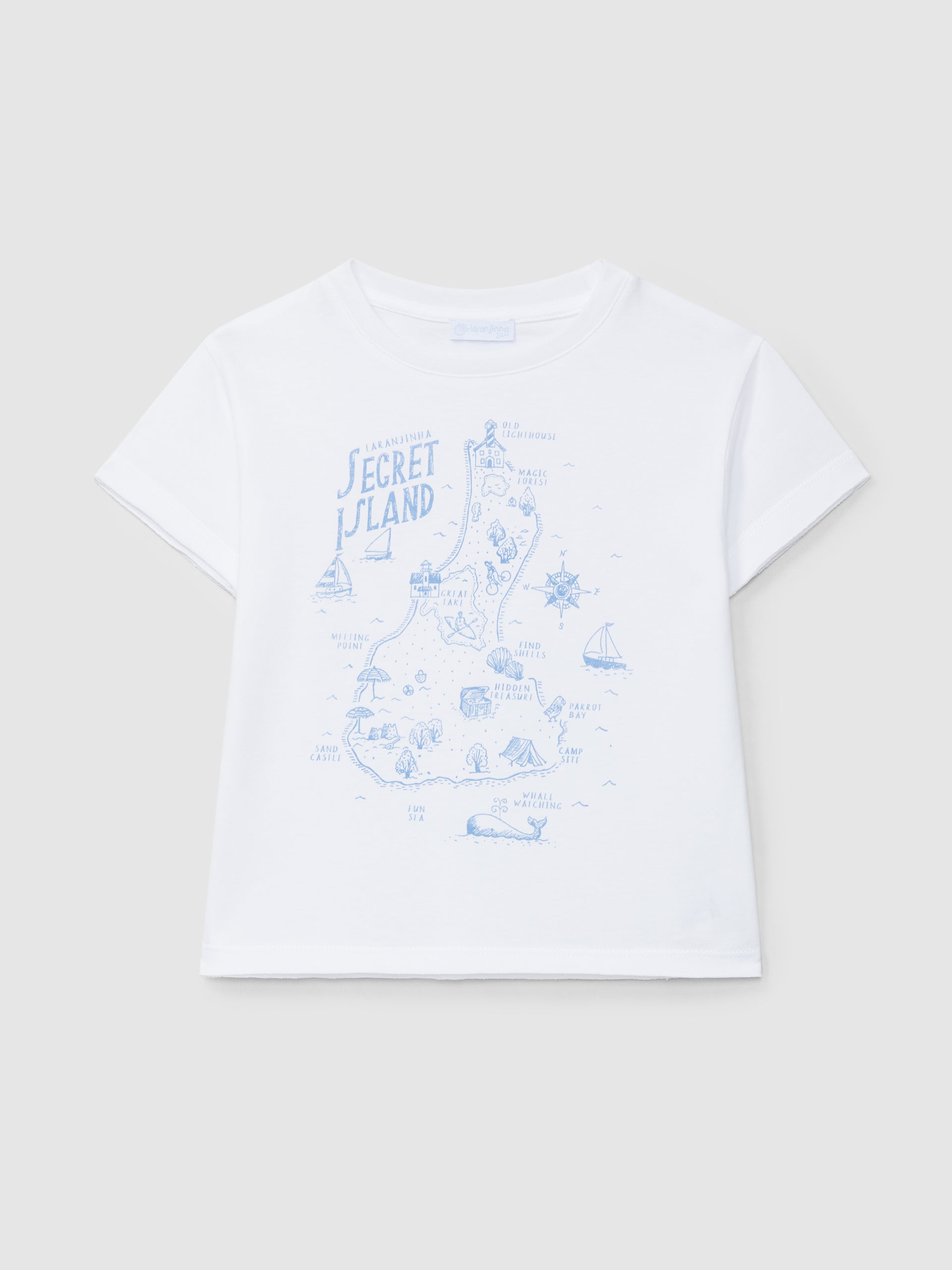 T-shirt Mapa &quot;Secret Island&quot;