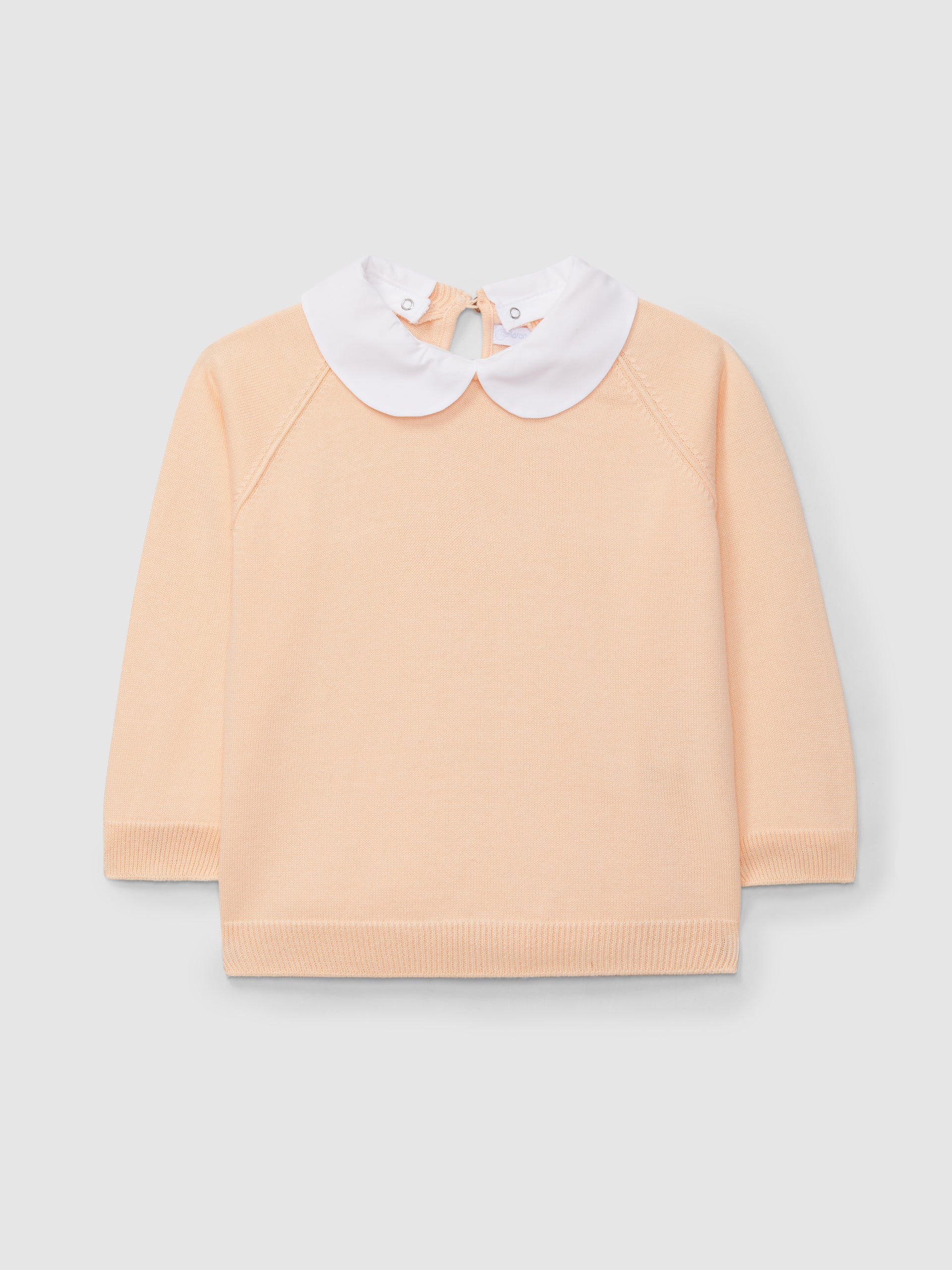 Camisola Tricotada com Gola Amovível