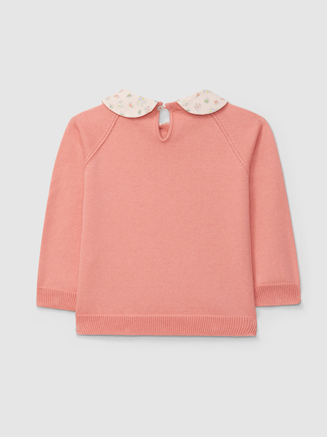 Camisola Tricotada com Gola Amovível